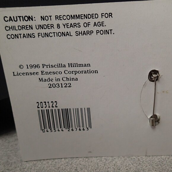 Cherished Teddies “Love Letters from Teddie” Lapel Pin 1996 - Picture 2 of 4